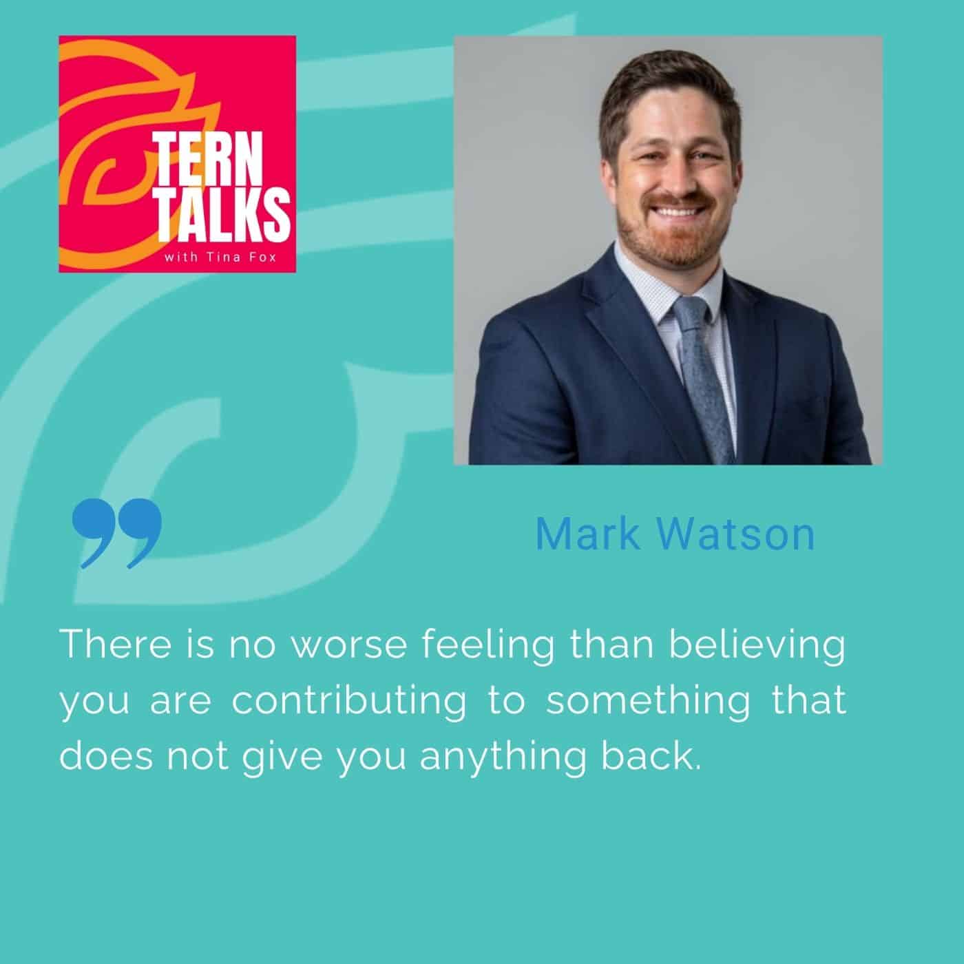 TERN Talks | Mark Watson | Culture-First Leadership